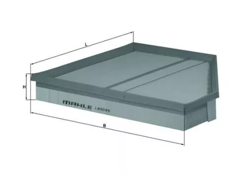 Luchtfilter KNECHT LX 2098)