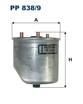 Fuel Filter FILTRON PP 838/9)