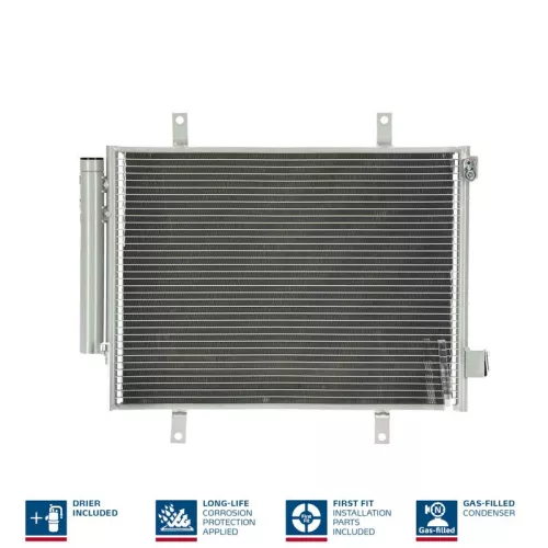 Condensor, airconditioning NISSENS 940747)