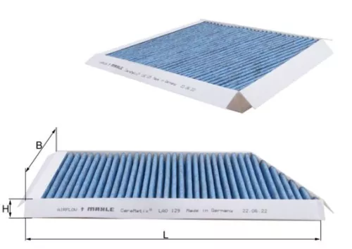 Filter, cabin air KNECHT LAO 129)