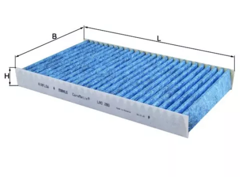 Filter, cabinelucht KNECHT LAO 280)