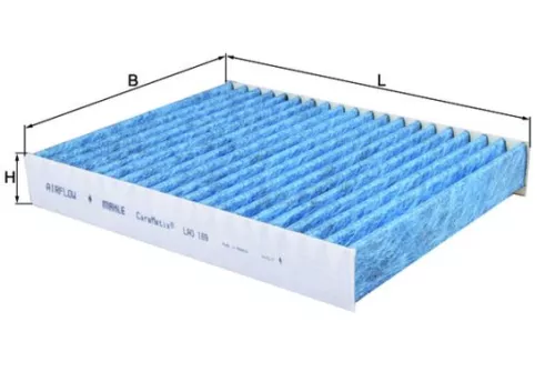 Filter, cabinelucht KNECHT LAO 169)