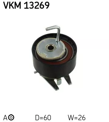 Tensioner Pulley, timing belt SKF VKM 13269)