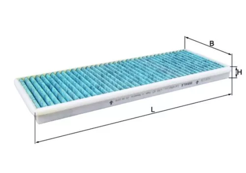 Filter, cabin air KNECHT LAO 45)