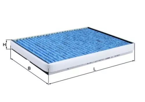 Filter, cabinelucht KNECHT LAO 75)