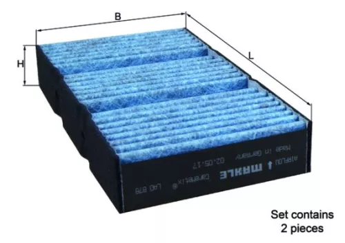 Filter, cabinelucht KNECHT LAO 878/S)