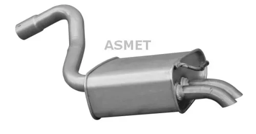 Achterdemper ASMET 07.204)
