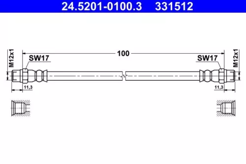 Remslang ATE 24.5201-0100.3)