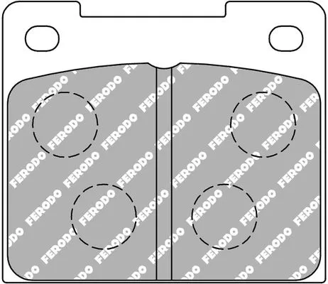 Remblokkenset, schijfrem FERODO RACING FCP809H)