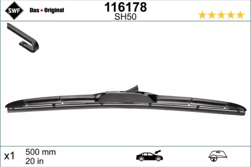 Wiper Blade SWF 116178)
