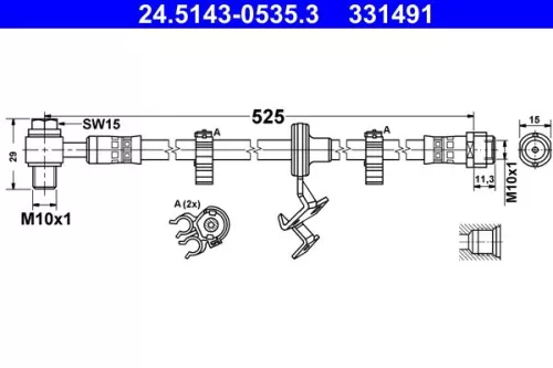 Remslang ATE 24.5143-0535.3)