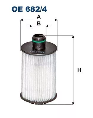 Oliefilter FILTRON OE 682/4)