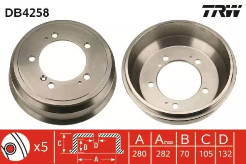 Remtrommel TRW DB4258)