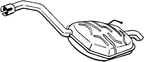 Achterdemper BOSAL 235-055)