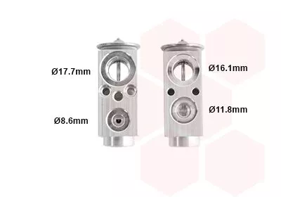 Expansieventiel, airconditioning VAN WEZEL 37001352)