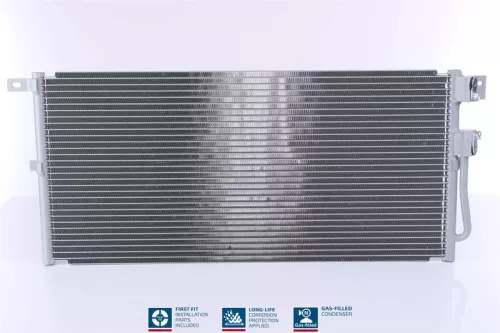 Condensor, airconditioning NISSENS 94916)