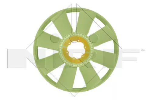 Ventilatorwiel, motorkoeling NRF 49819)