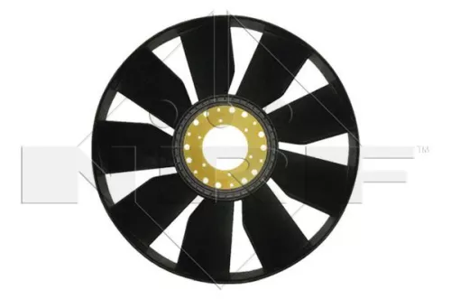 Ventilatorwiel, motorkoeling NRF 49817)