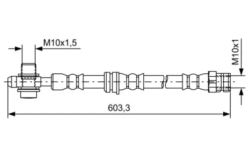 Remslang BOSCH 1 987 481 742)
