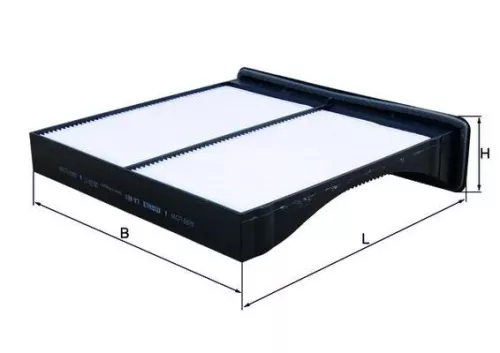 Filter, cabinelucht KNECHT LA 461)