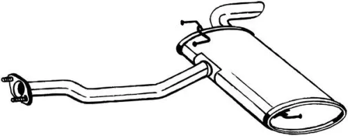 Achterdemper BOSAL 165-059)
