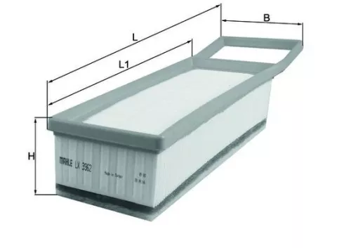 Luchtfilter KNECHT LX 3962)