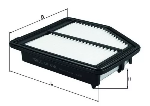 Luchtfilter KNECHT LX 4241)