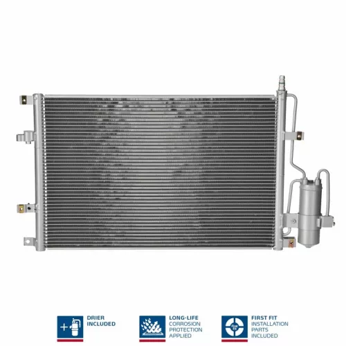 Condensor, airconditioning NISSENS 94525)