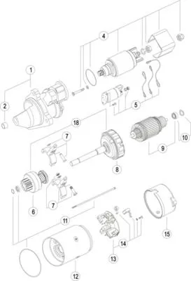 Starter MAHLE MS 295)