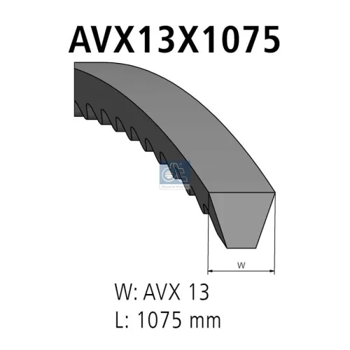 V-Belt DT Spare Parts 3.34235)