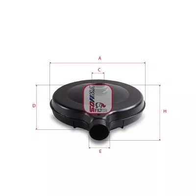 Luchtfilter SOFIMA S 0190 A)