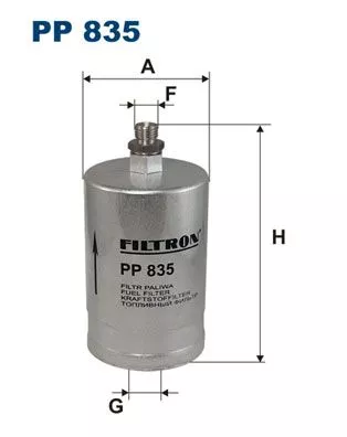 Fuel Filter FILTRON PP 835)