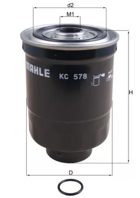 Fuel Filter KNECHT KC 578D)