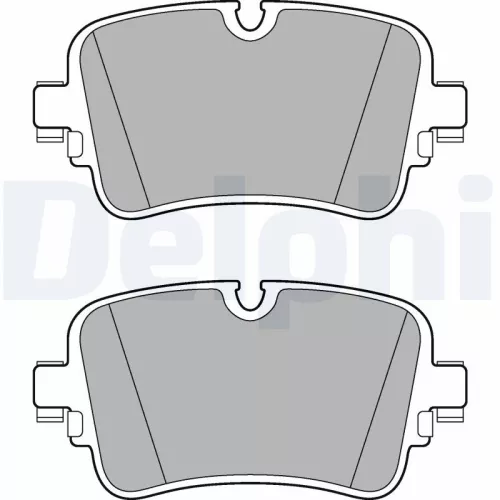 Brake Pad Set, disc brake DELPHI LP3274)
