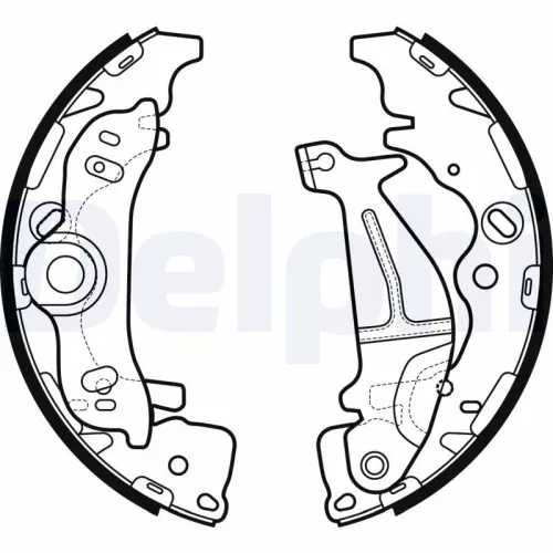 Remblokkenset DELPHI LS2138)