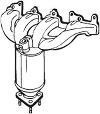 Katalysator BOSAL 099-653)