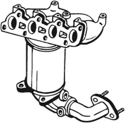 Catalytic Converter BOSAL 099-346)