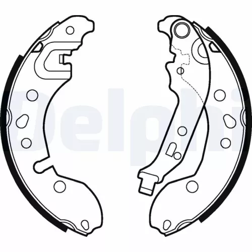 Remblokkenset DELPHI LS2124)