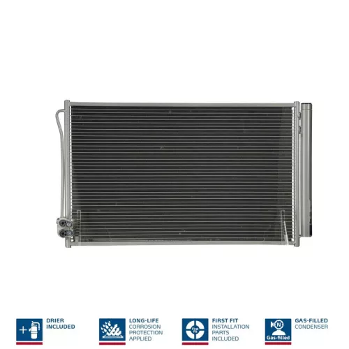 Condensor, airconditioning NISSENS 941054)