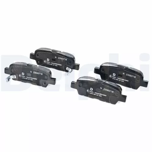 Brake Pad Set, disc brake DELPHI LP3158)