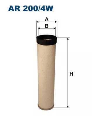 Secondary Air Filter FILTRON AR 200/4W)