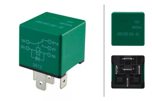 Relay, main current HELLA 4RD 933 332-021)