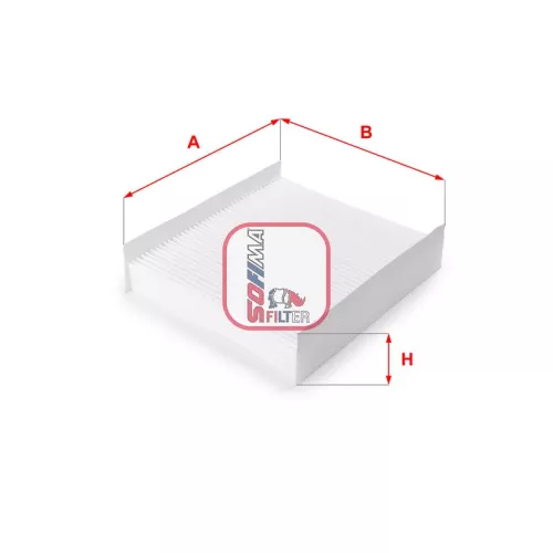 Filter, cabin air SOFIMA S 3157 C)