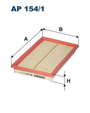 Air Filter FILTRON AP 154/1)
