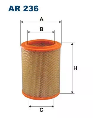 Air Filter FILTRON AR 236)