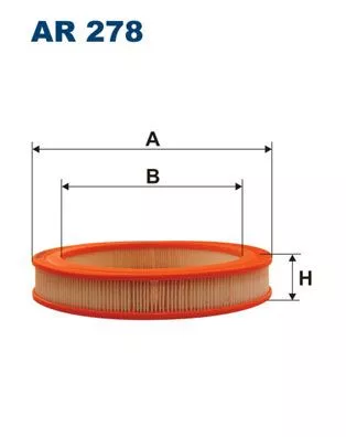 Luchtfilter FILTRON AR 278)