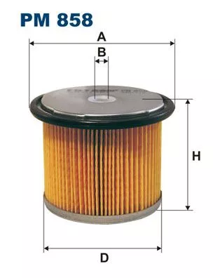 Fuel Filter FILTRON PM 858)