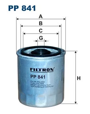 Fuel Filter FILTRON PP 841)