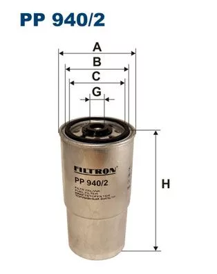 Fuel Filter FILTRON PP 940/2)