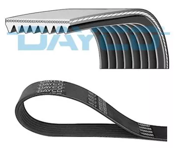V-vormige riem DAYCO 8PK1525HD)